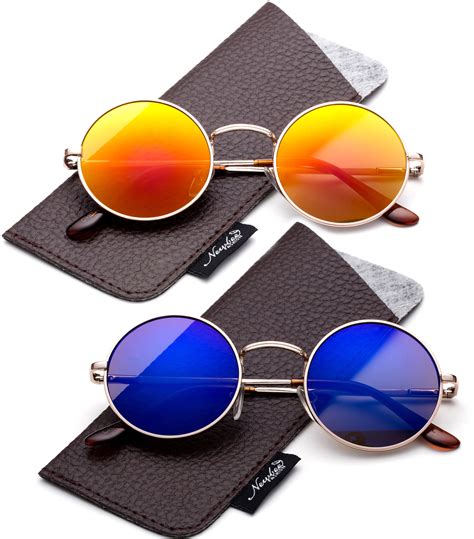 round retro sunglasses cheap